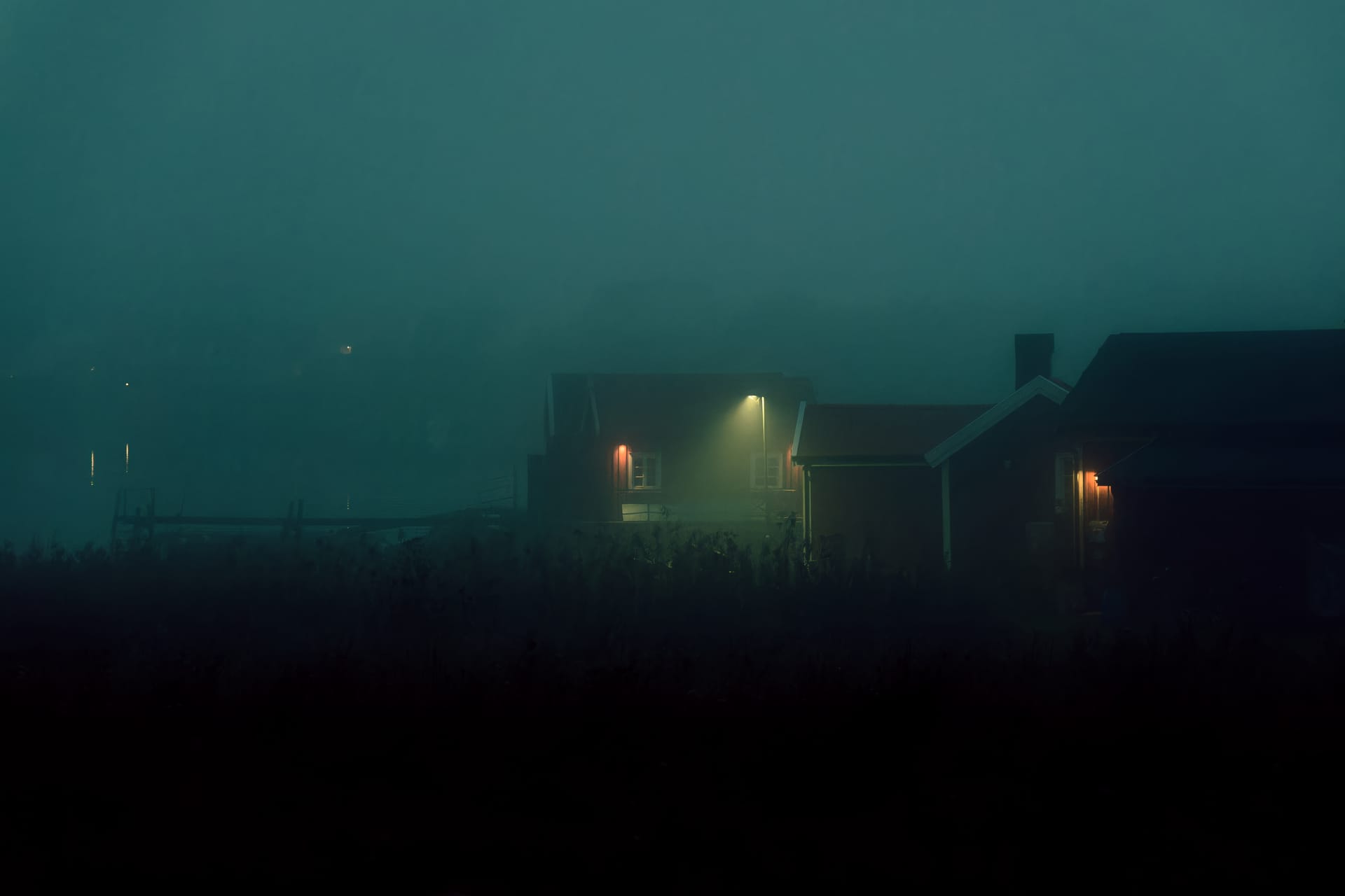 a silent room